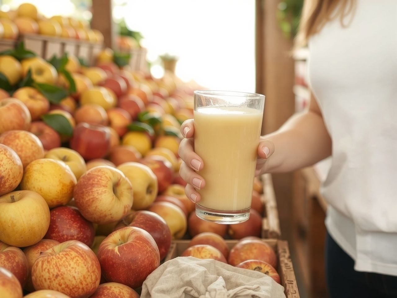Válassz 100%-os, hozzáadott cukortól mentes almalét az egészségért!