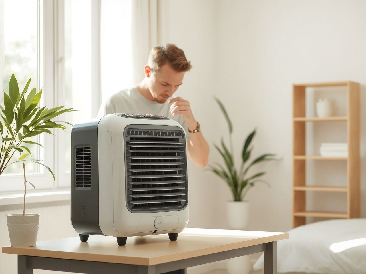 Az air cooler energiahatékonyabb, mint a hagyományos légkondicionáló.