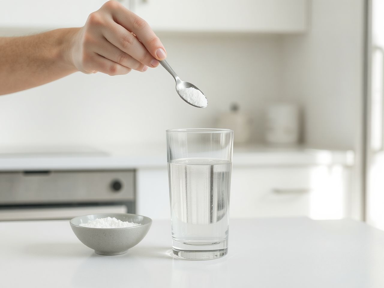 Gyomorégés ellen napi 1 teáskanál szódabikarbóna ajánlott.