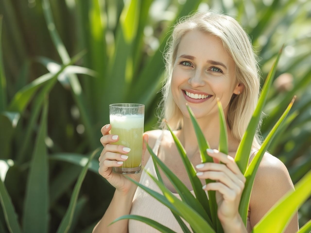 Az aloe vera ital erősíti az immunrendszert és antioxidáns hatású.