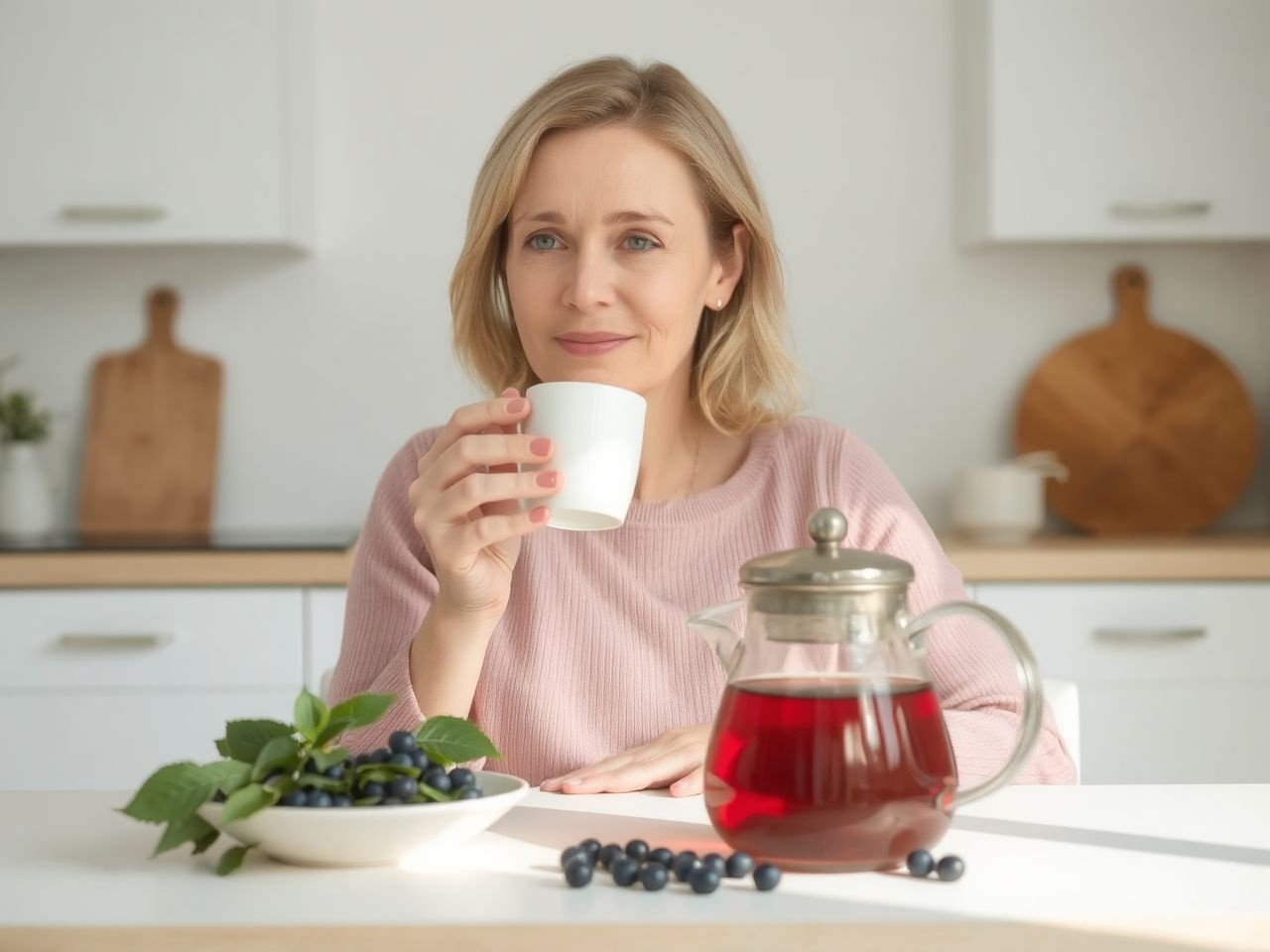Az áfonyalevél tea erősíti az immunrendszert és csökkenti a fertőzéseket.