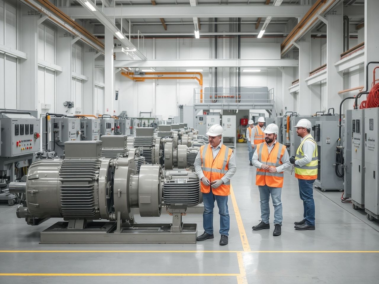 Az állandó mágneses motorok növelik az ipari energiahatékonyságot.