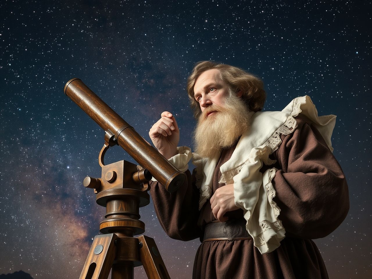 Kepler forradalmasította az univerzum megértését csillagászati eszközeivel.