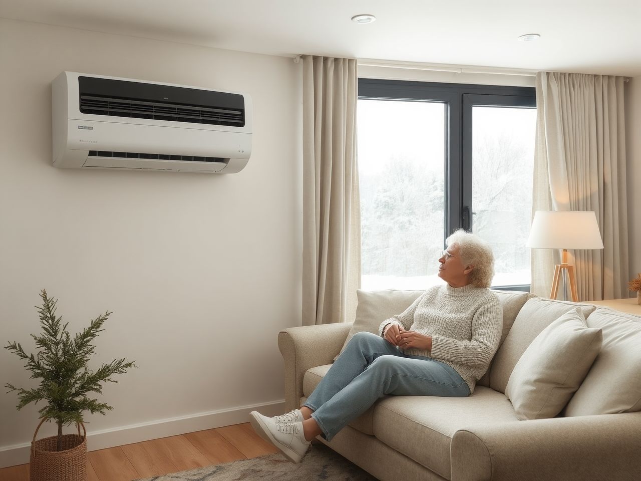 A klímák hidegben is hatékonyan fűtenek energiatakarékosan.