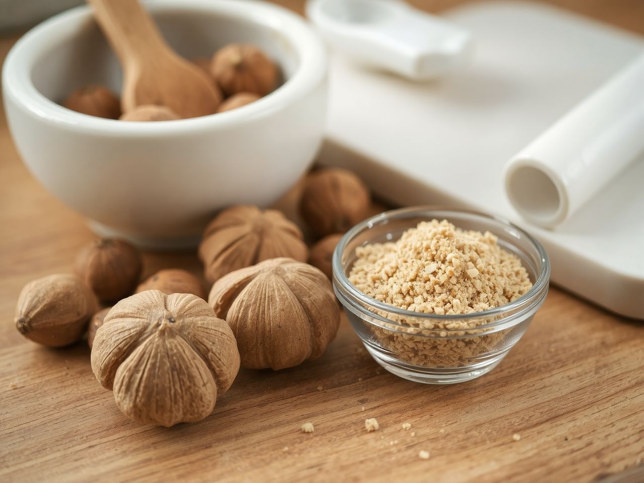 A szerecsendió gazdag, meleg aromája ételek ízét fokozza.