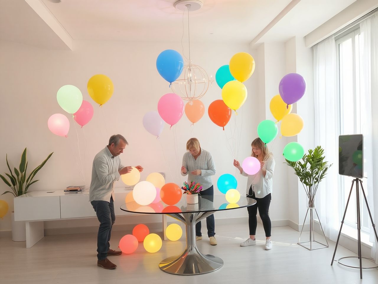 A ledes lufi tökéletes fényforrás egyedi party dekorációkhoz!
