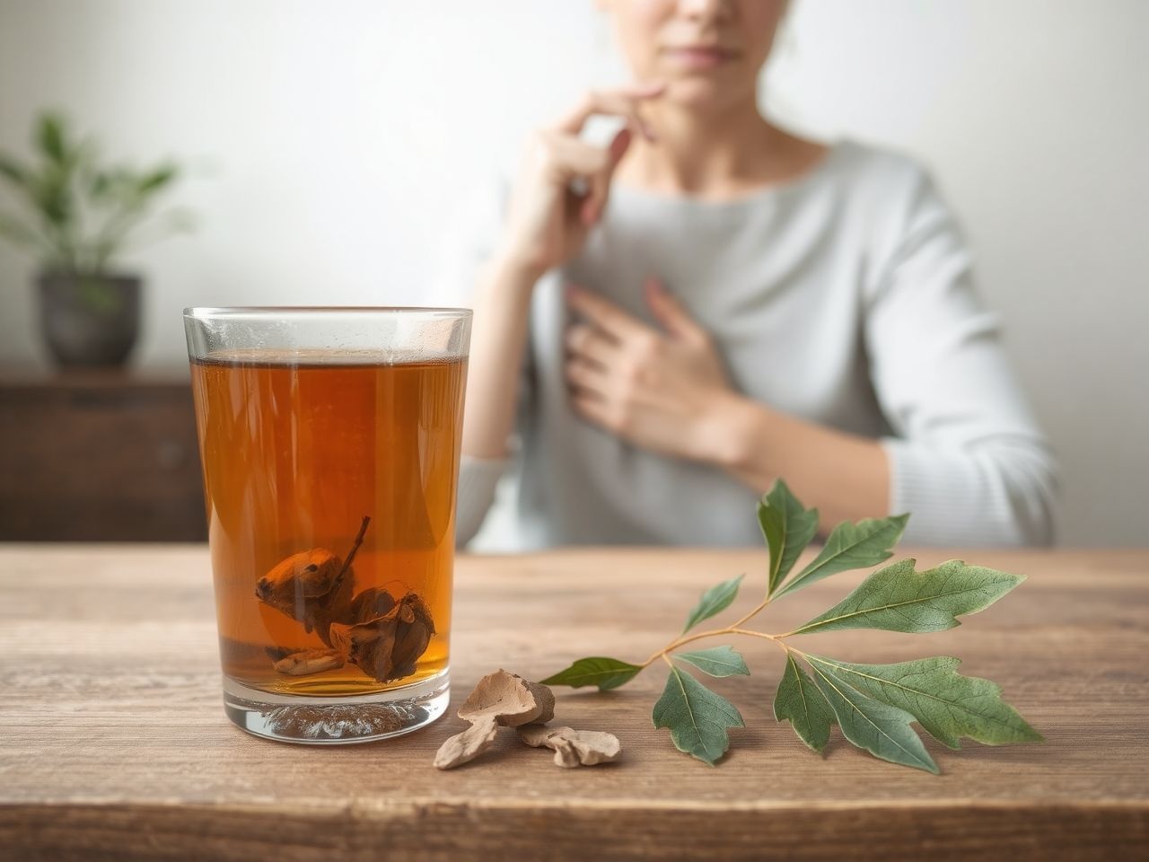 A tölgyfakéreg tea túlzott fogyasztása májkárosodást okozhat.
