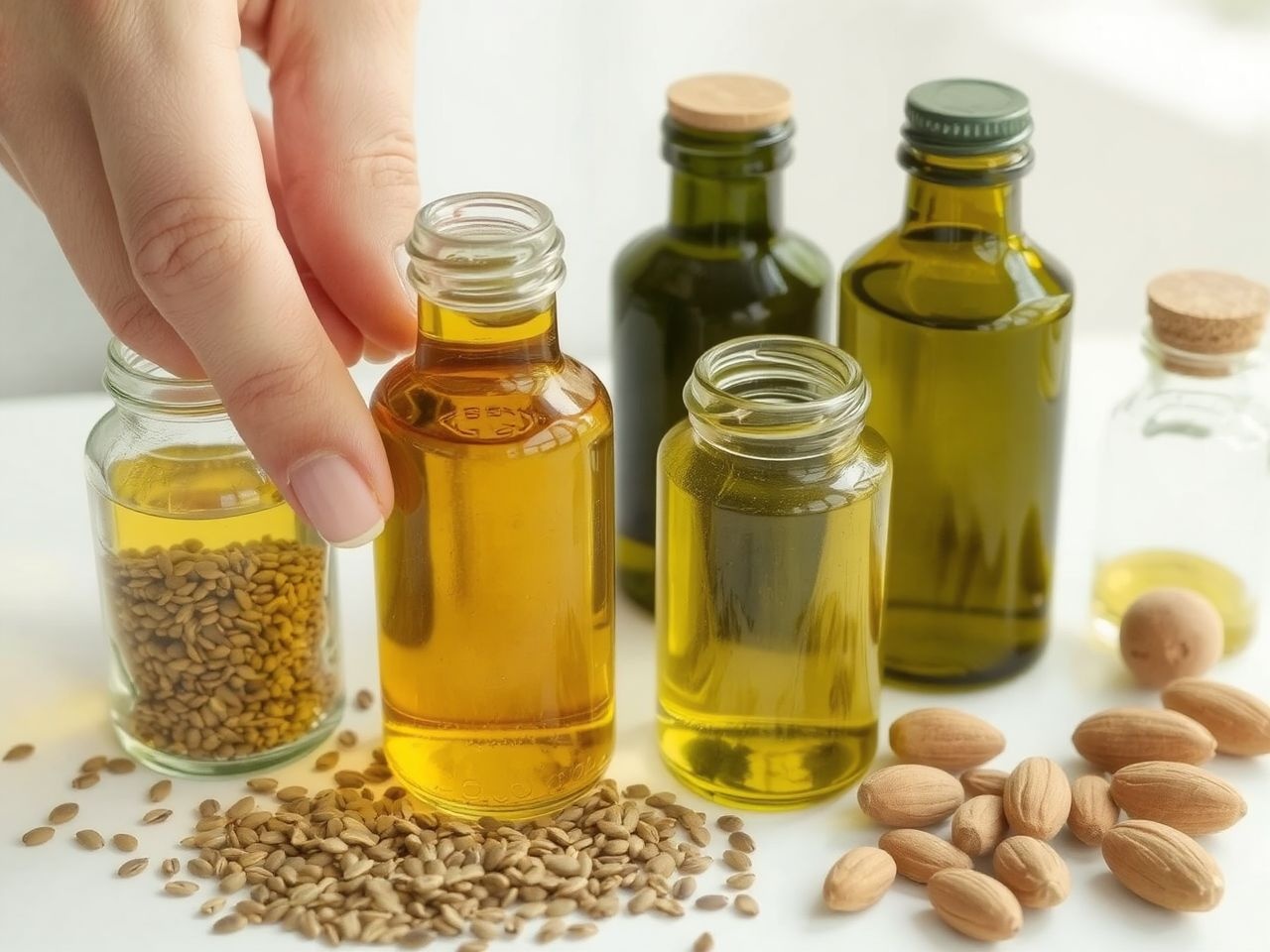A lenmagolaj gazdag omega-3 tartalma hatékony bőrfeszesítő.
