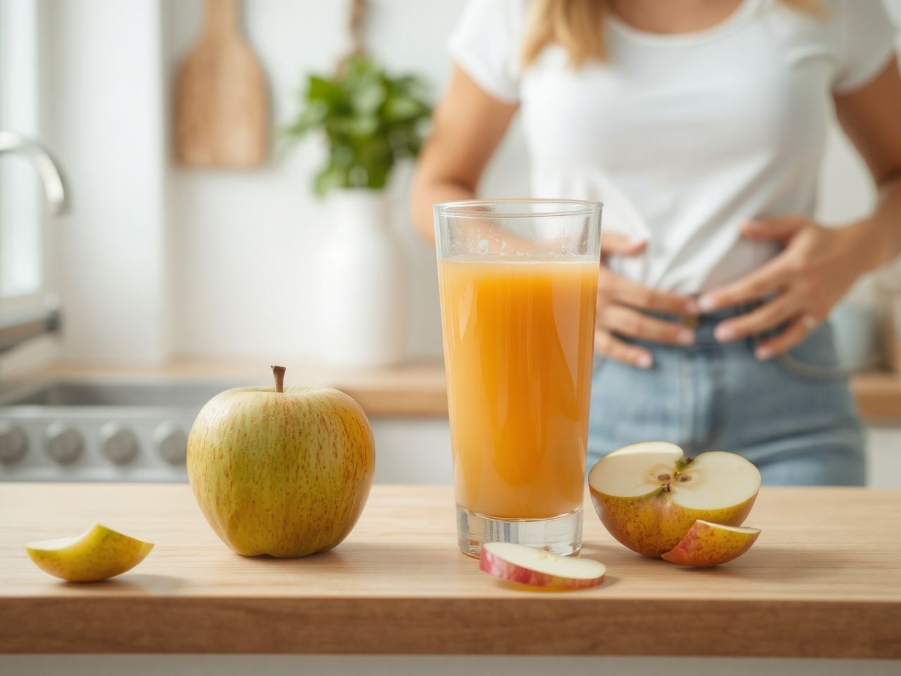 Az almalé antioxidánsai támogatják a máj természetes méregtelenítését.