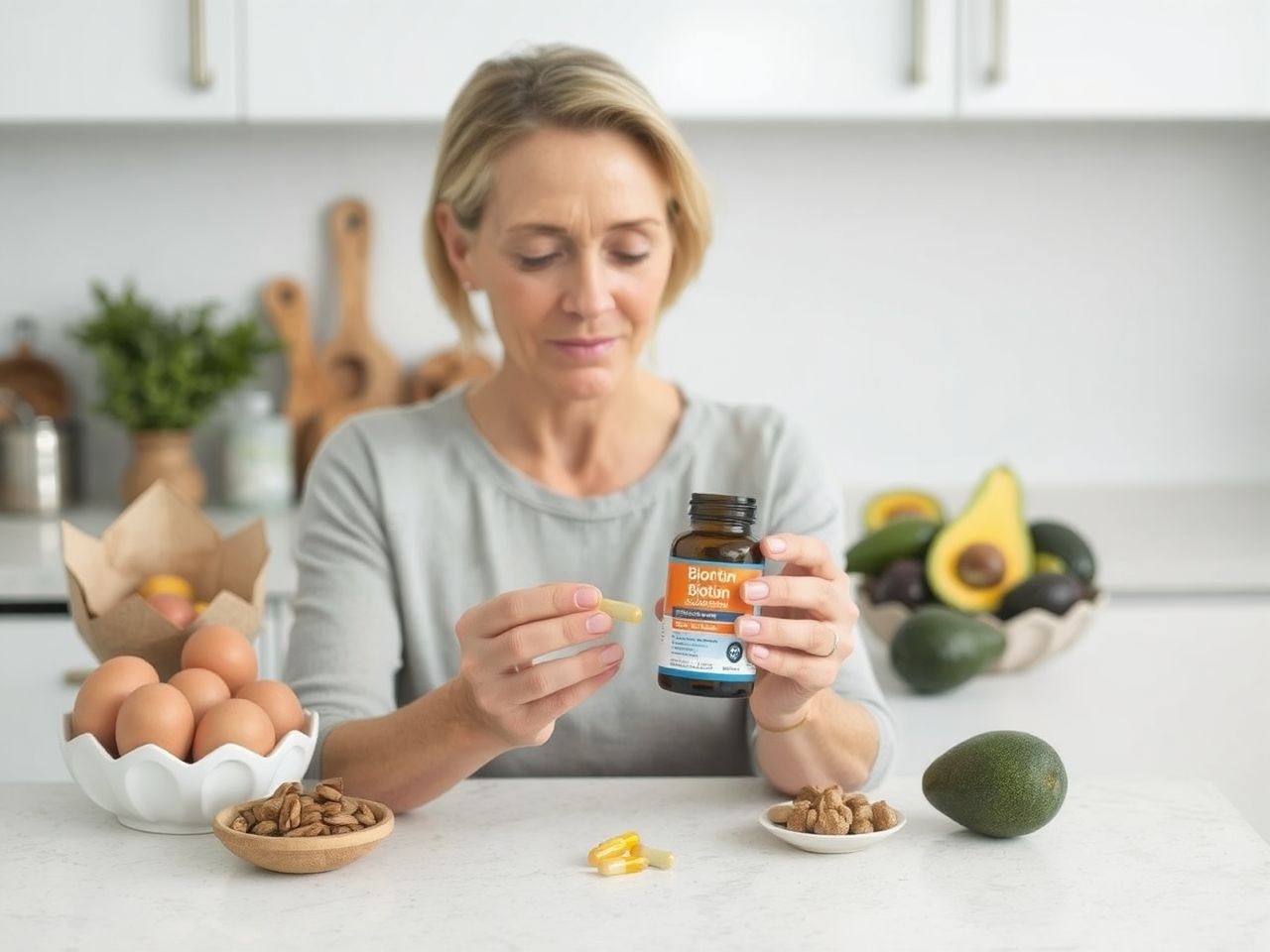A biotin túlzott szedése allergiás reakciókat válthat ki.