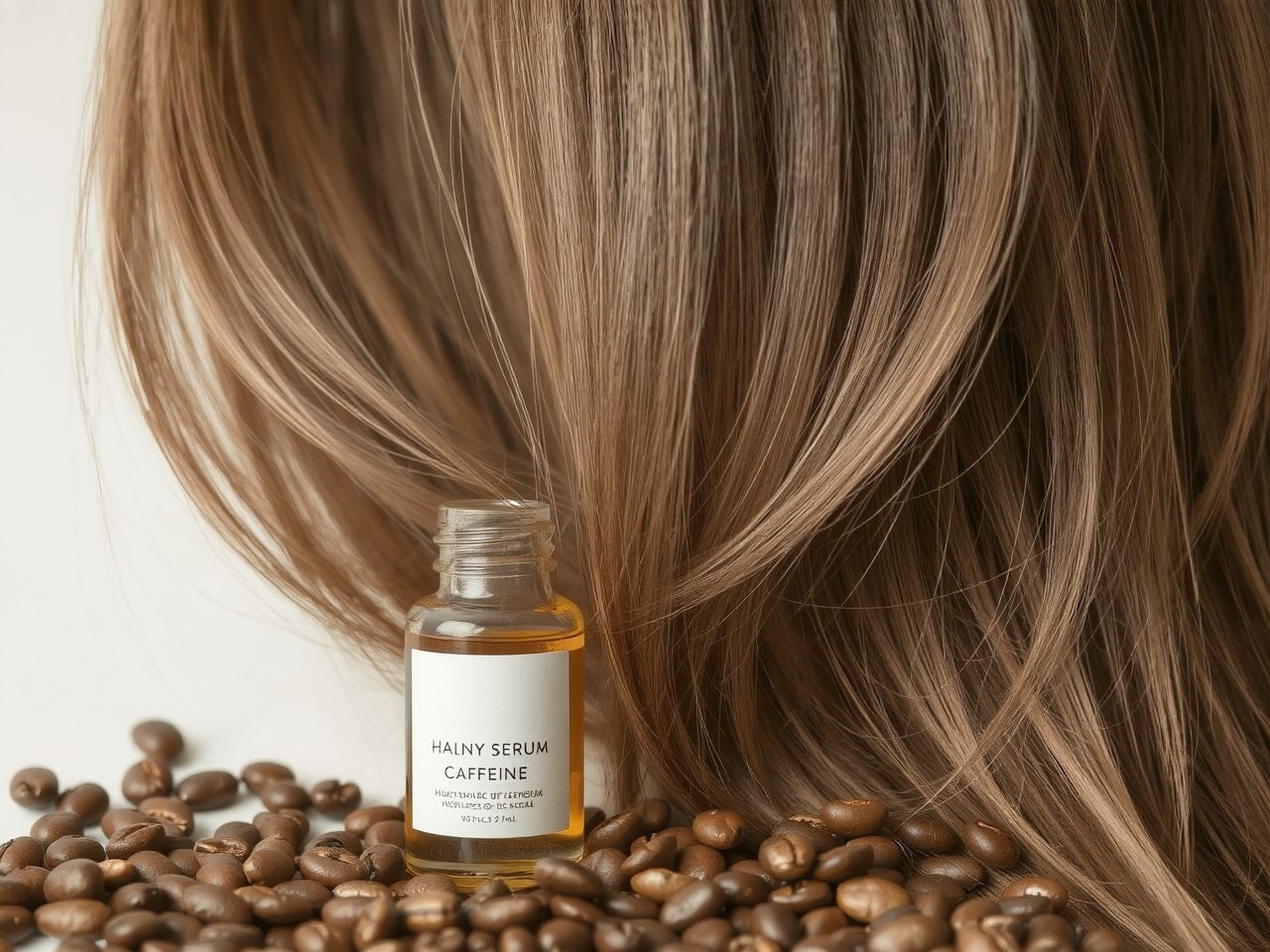 A koffein serkenti a hajhagymák növekedési ciklusát és erősít.