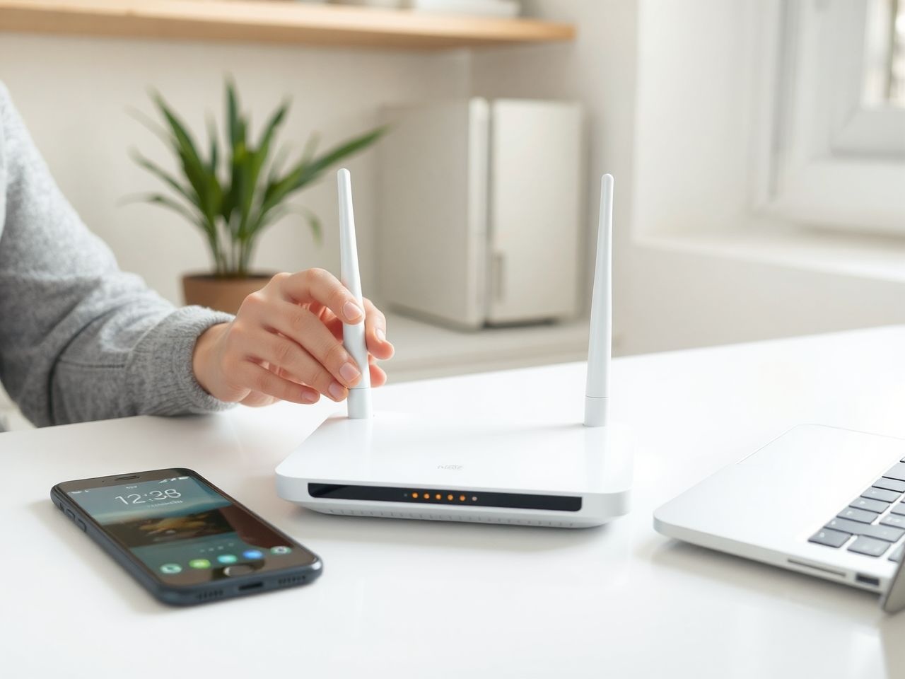 A mobil wifi router hatékony antennahelyezéssel jelentősen növeli a jel erősségét.