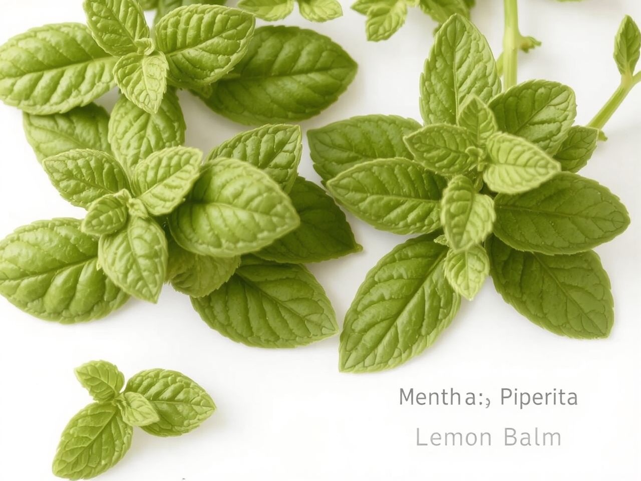 A fodormenta intenzívebb aromájú, mint a borsmenta.