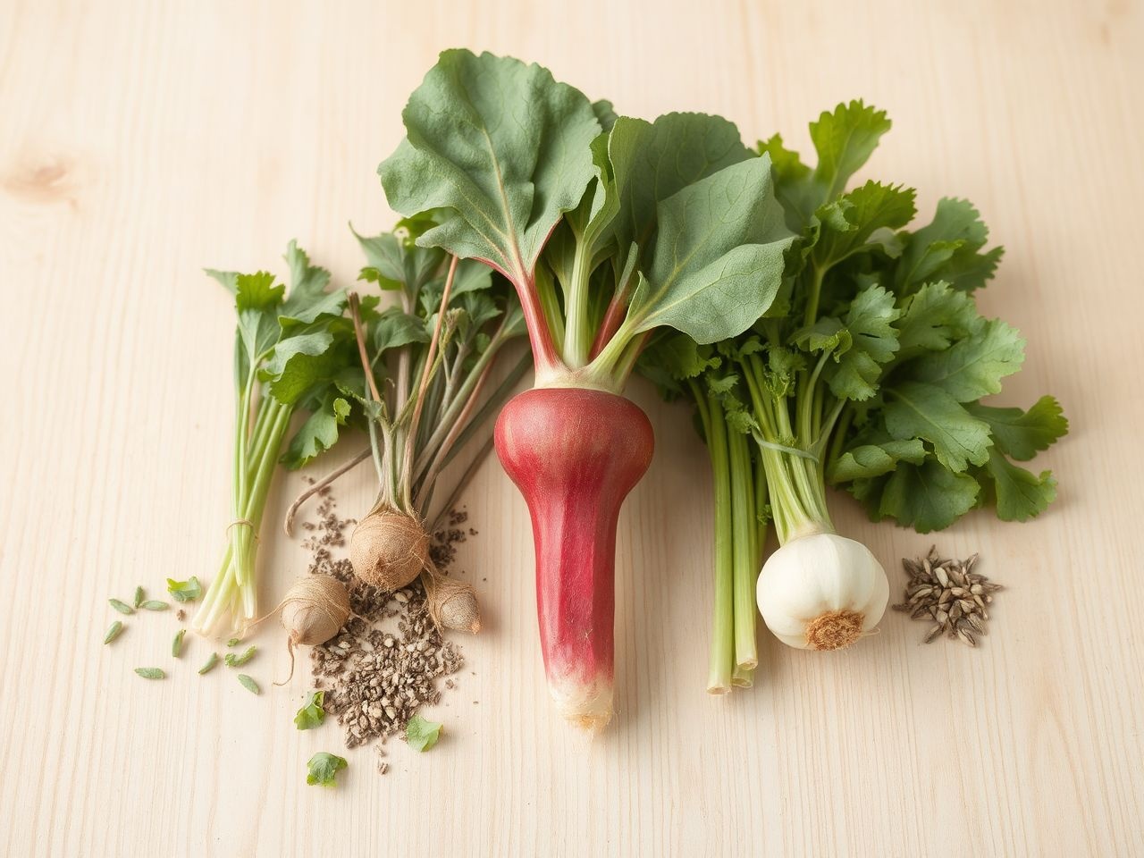 A rebarbara gyökér antioxidánsokban gazdag, egyedi emésztést segítő.