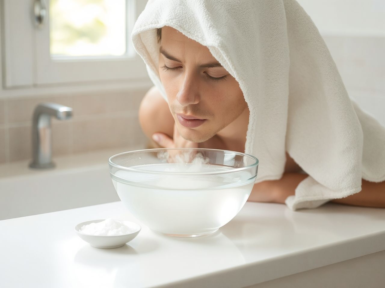 Az otthoni sós inhalálás enyhíti az allergiás tüneteket hatékonyan.