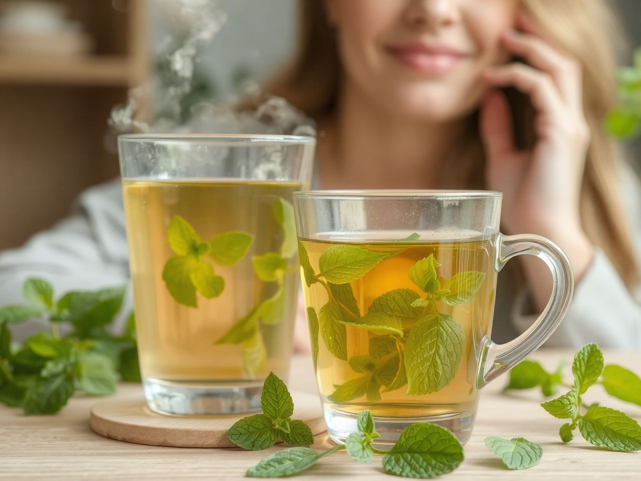 A fürtös menta tea csökkentheti a PCOS okozta tesztoszteronszintet.