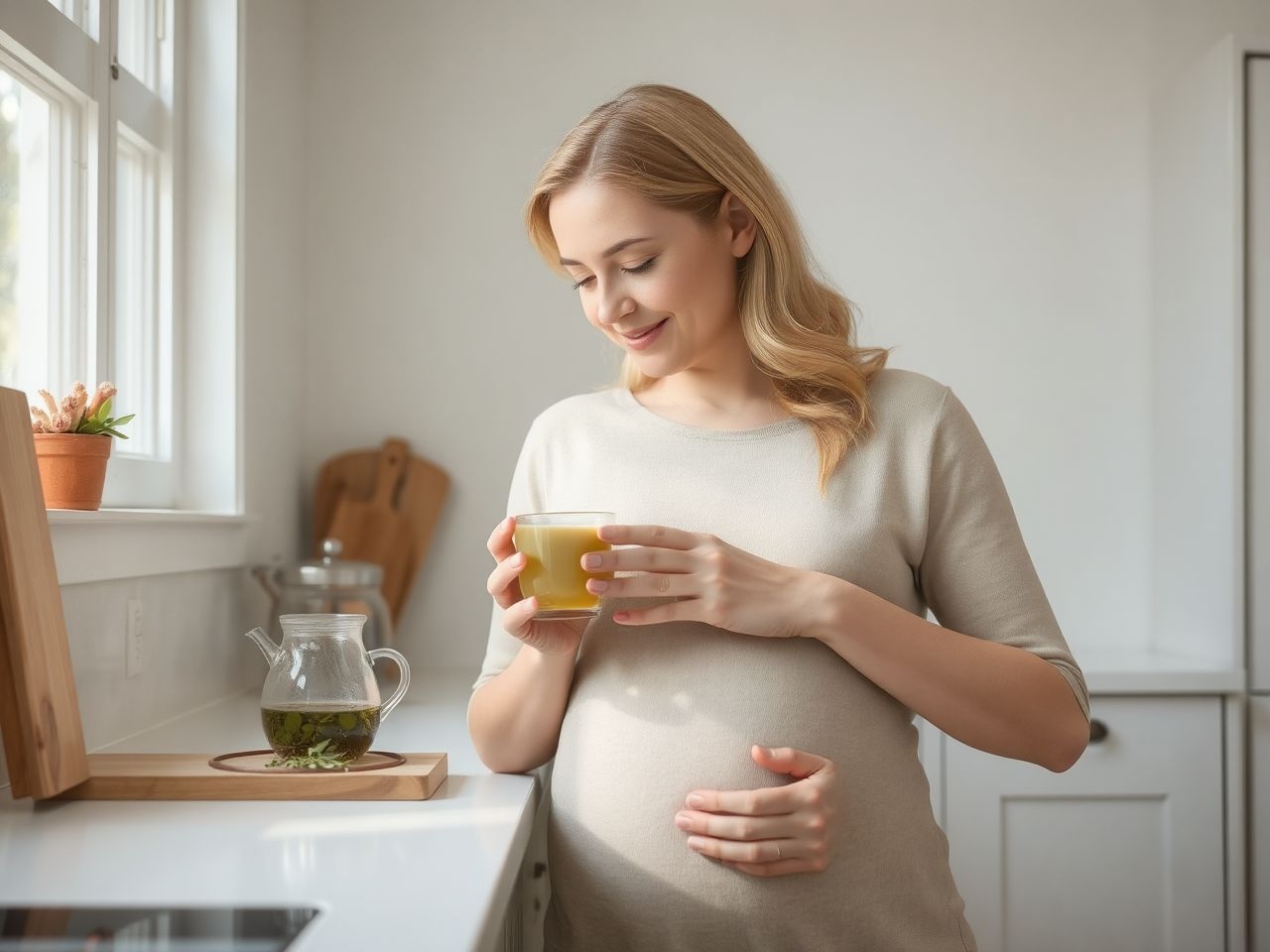 A zöld tea mérsékelt fogyasztása terhesség alatt biztonságos.