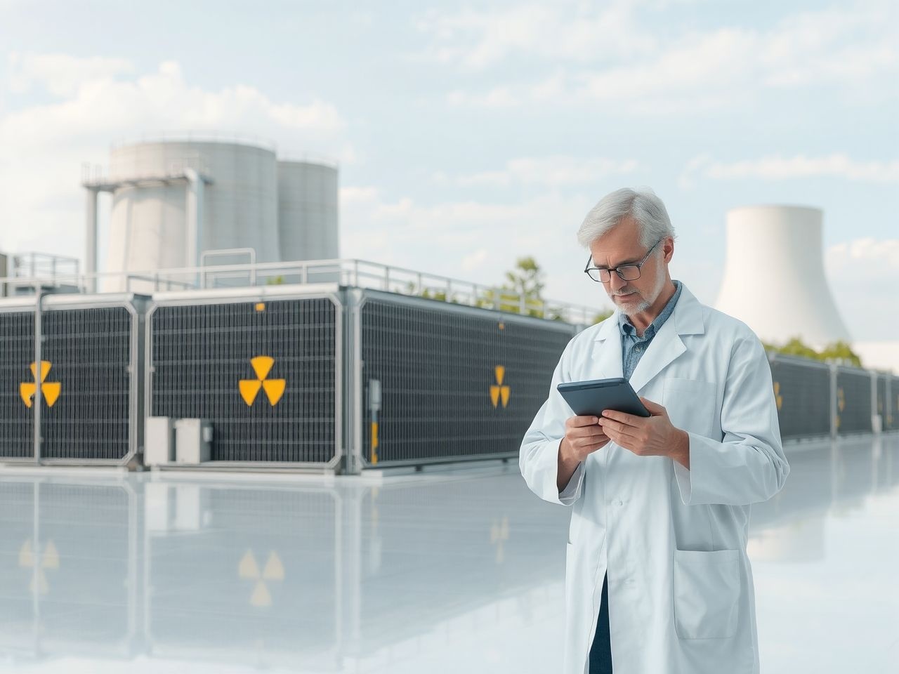 A radioaktív hulladék hosszú távú tárolása kulcsfontosságú kihívás.