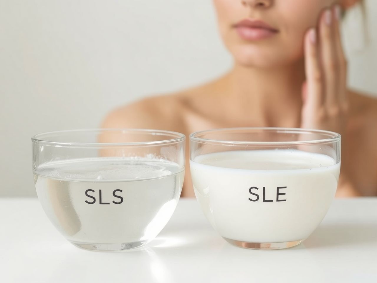 A SLS erősebb, irritálóbb, míg az SLES kímélőbb tisztítószer.