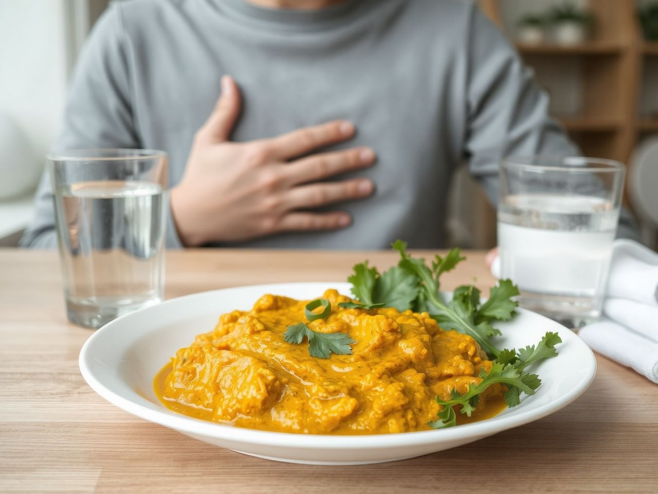 A curry kurkuma hatóanyaga javítja a szív keringését.