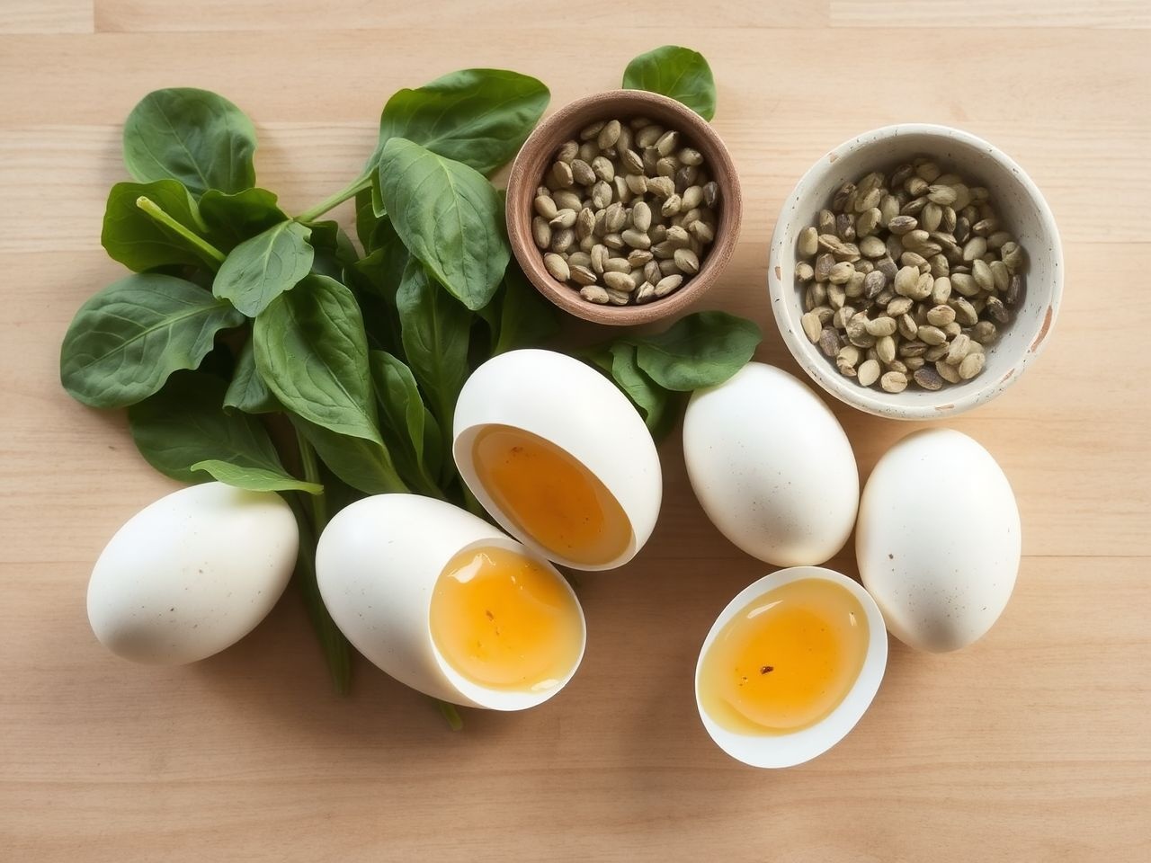 A fürjtojás omega-3 zsírsavakban gazdag, támogatva a szív egészségét.