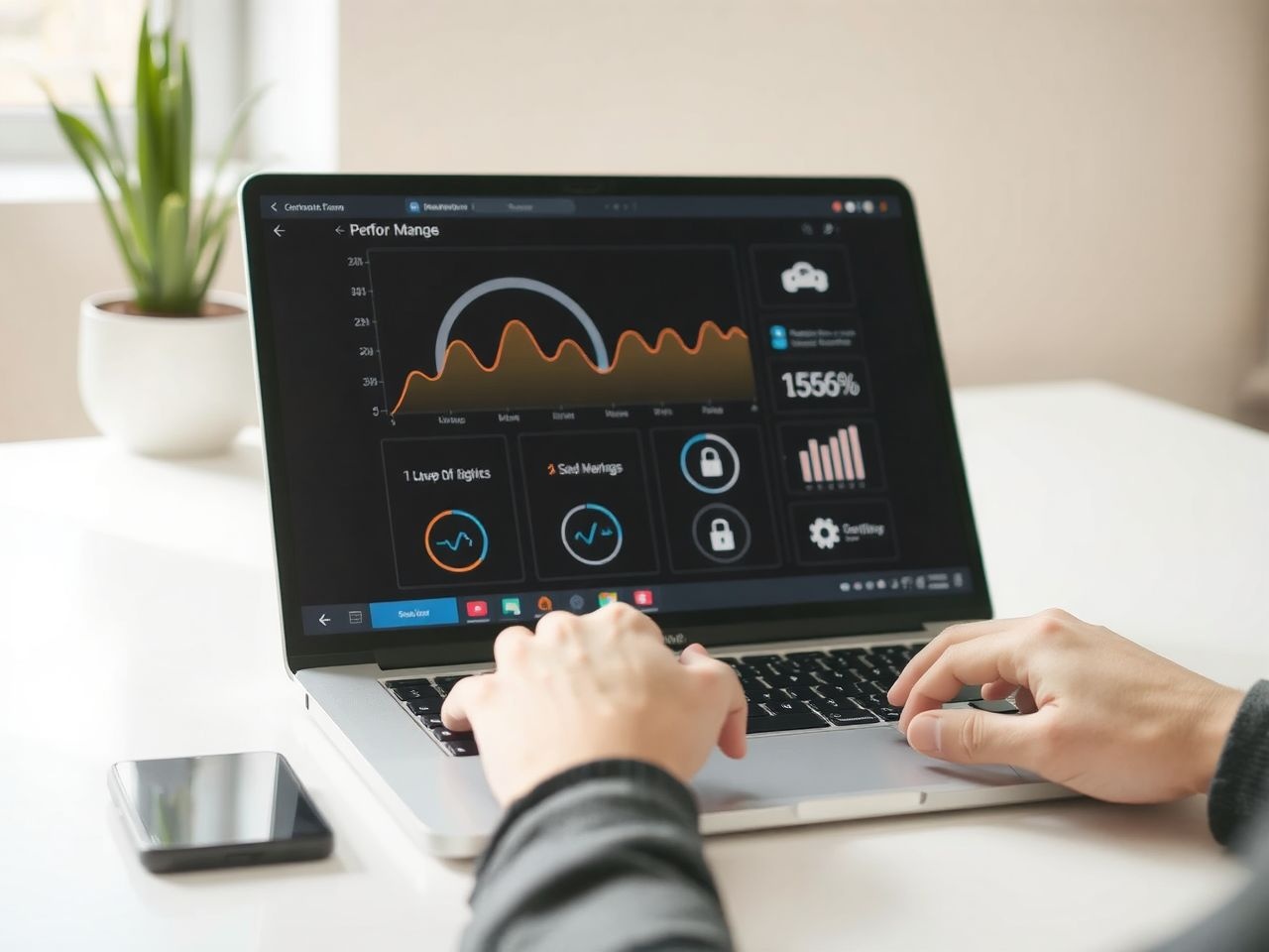 A processzor és memória optimalizálása gyorsabb laptopteljesítményt eredményez.