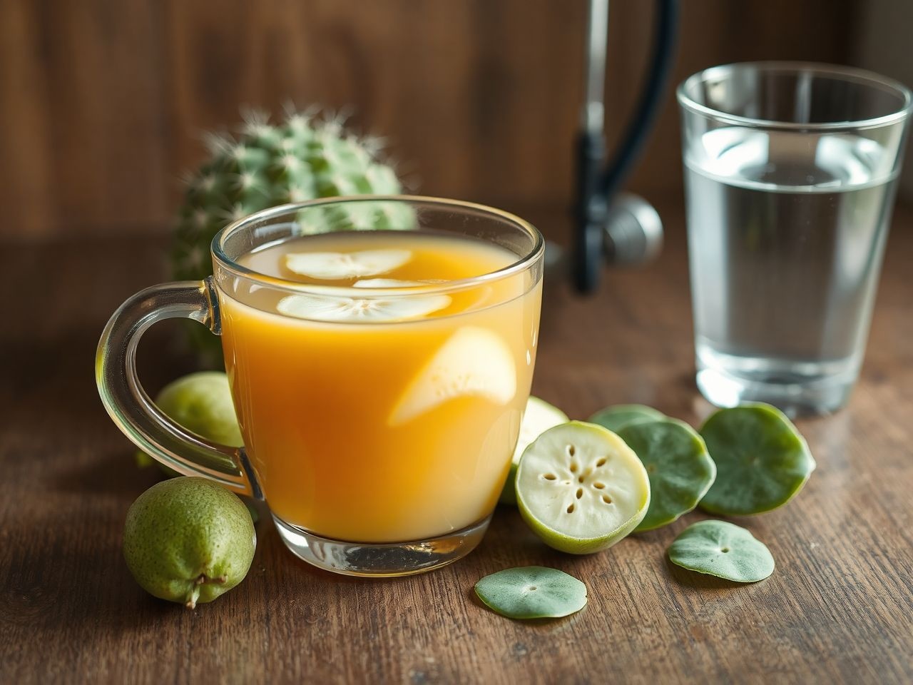 A kaktuszfüge tea természetes vizelethajtóként támogatja a vesét.