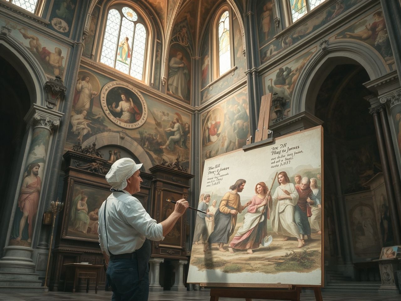 A Biblia témái évszázadokon át ihlették művészeket és építészeket.