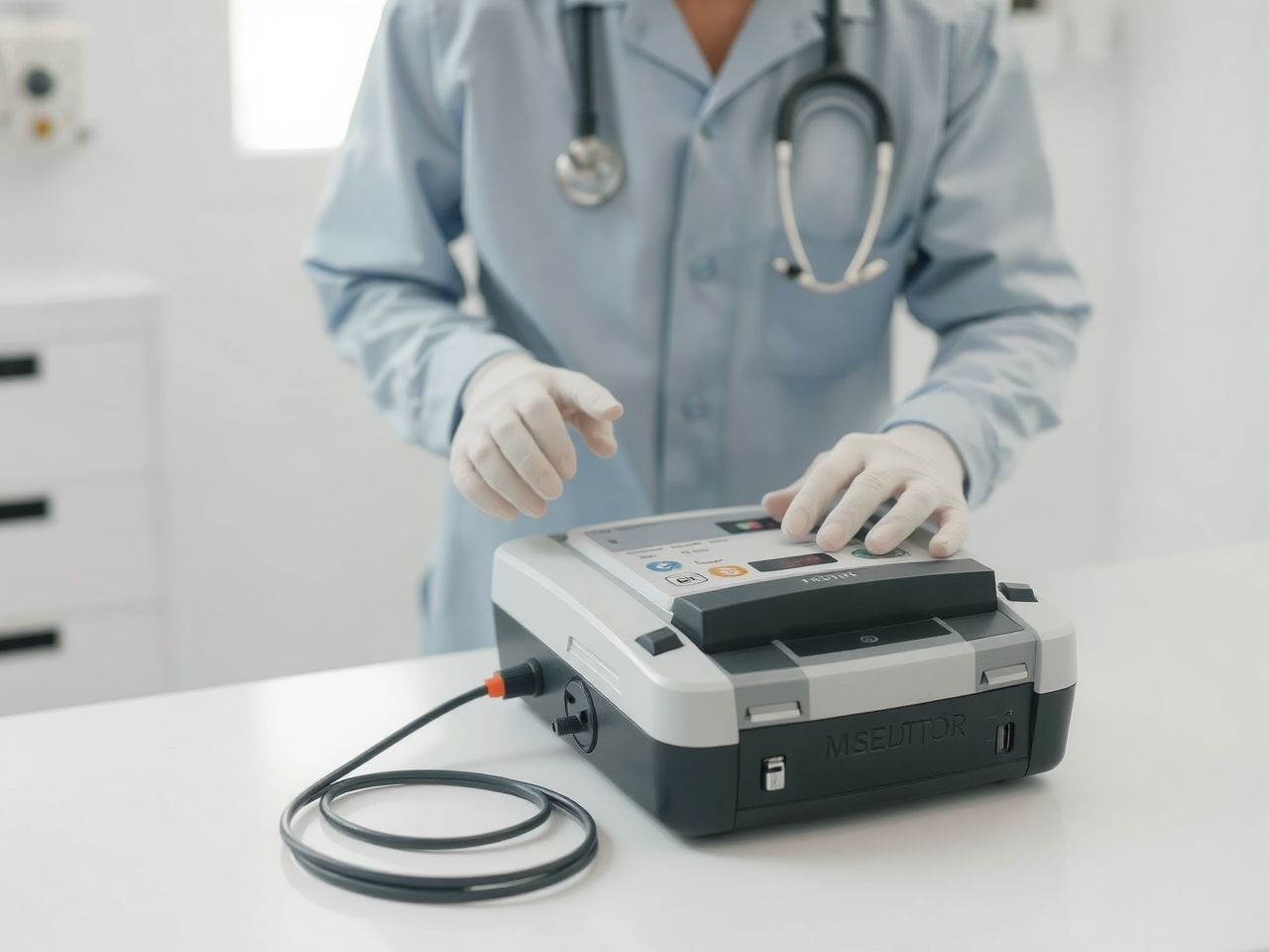 A defibrillátor rendszeres ellenőrzése életmentő műszaki biztonságot garantál.