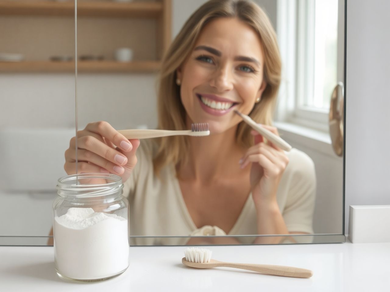 A Dentomin fogpor természetes összetevői erősítik a fogzománcot.