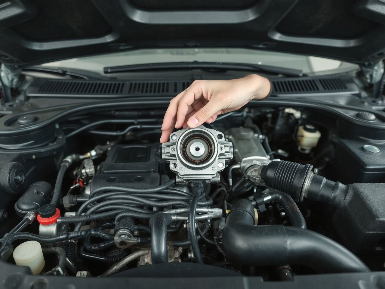 A fojtószelep cseréje javítja a motor légáramlását és teljesítményét.