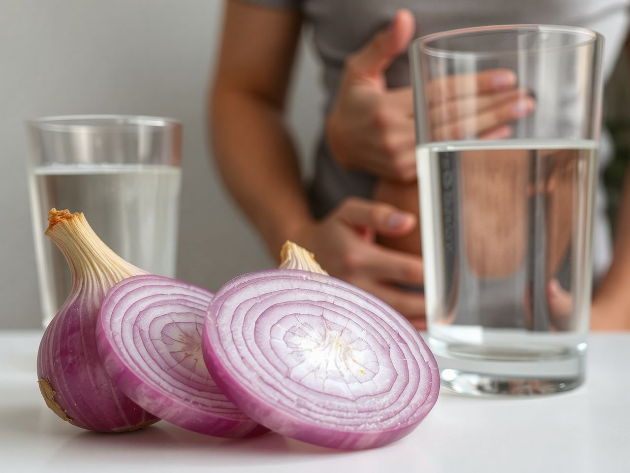 A hagyma flavonoidjai csökkentik a bélgyulladást és támogatják az emésztést.