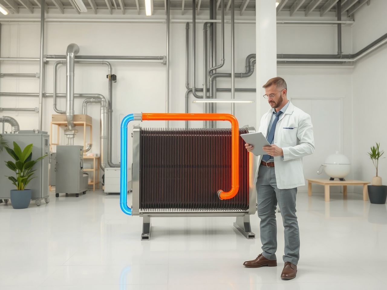 A jövő hőcserélői intelligens anyagokkal és energiahatékonysággal készülnek.