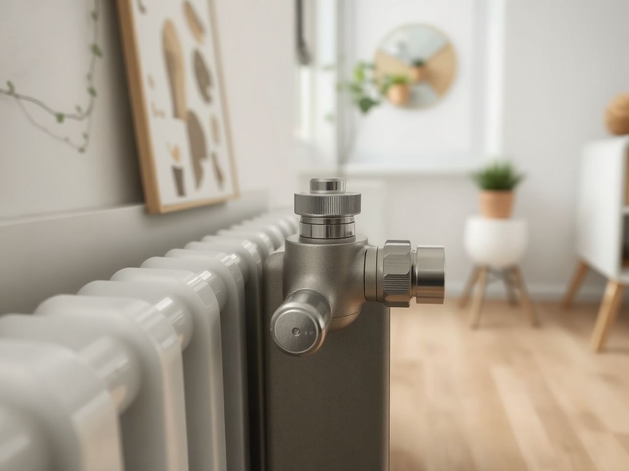 A hőfokszabályzós radiátorszelep energiatakarékos fűtést biztosít otthon.