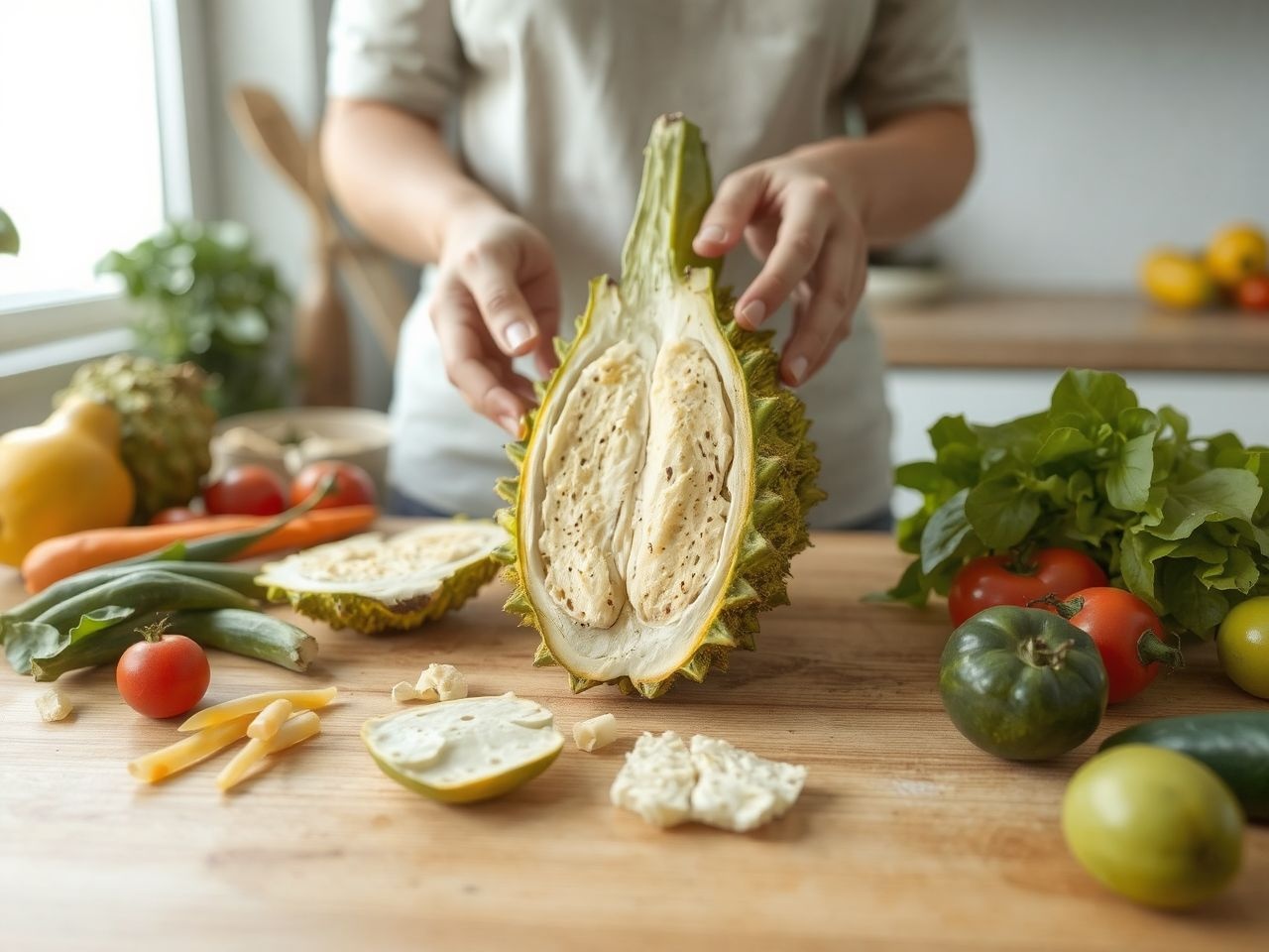 A jackfruit növényi alapú étrend fenntartható és ízletes alternatíva.