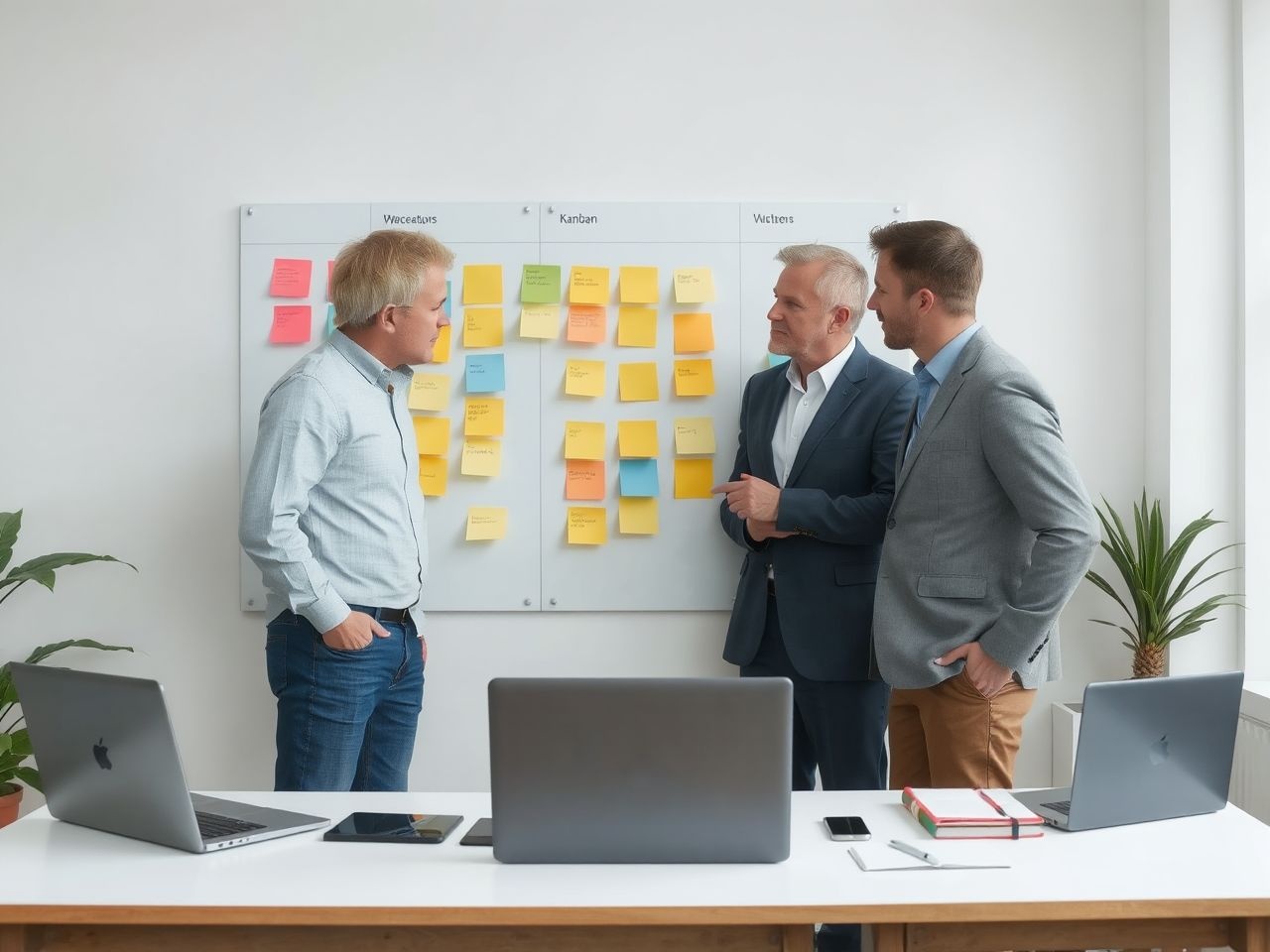 A Kanban vizuálisan átláthatóvá teszi a munkafolyamatot.