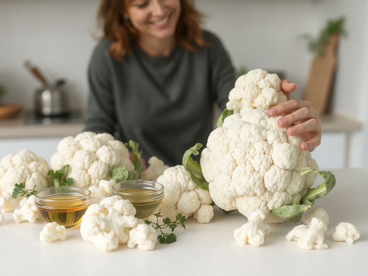 A karfiol gazdag antioxidánsokban, támogatja az immunrendszert.