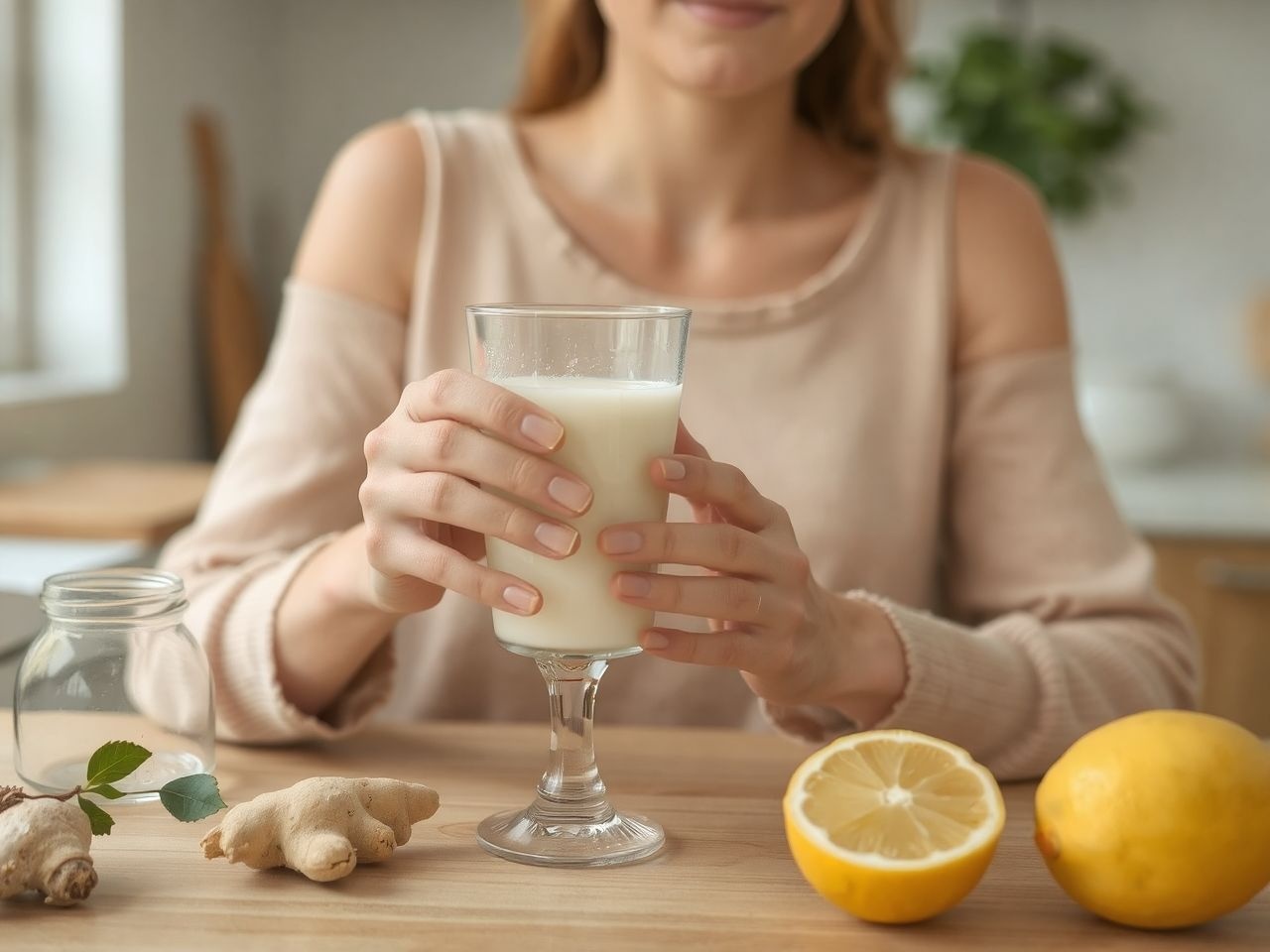 A kefir élő probiotikumai elősegítik a bélflóra egészségét.