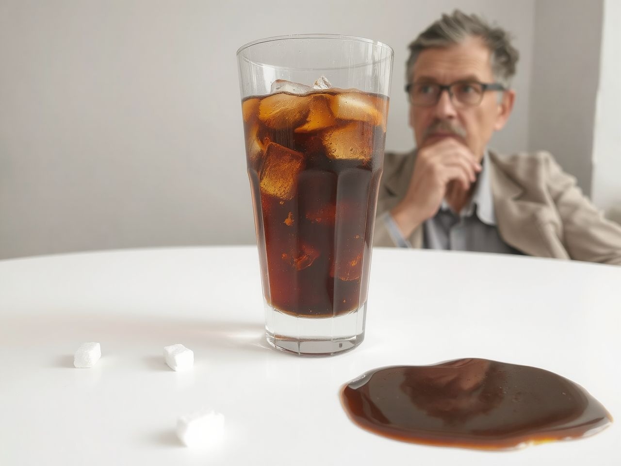 A kóla túlzott fogyasztása növeli a cukorbetegség kockázatát.