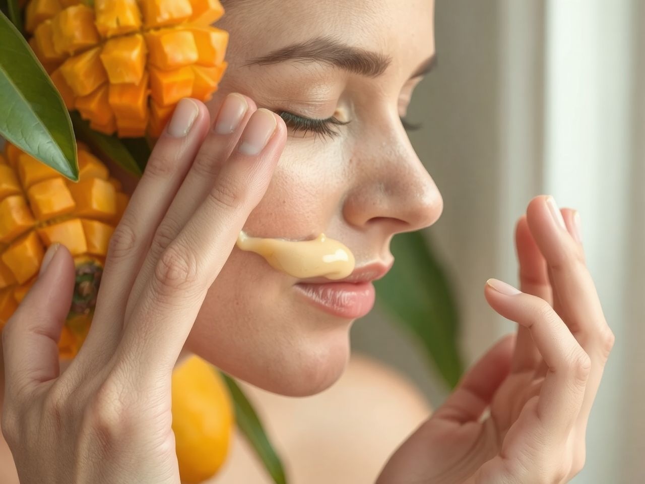 A mangó kivonat táplálja és hidratálja a bőrt külsőleg.