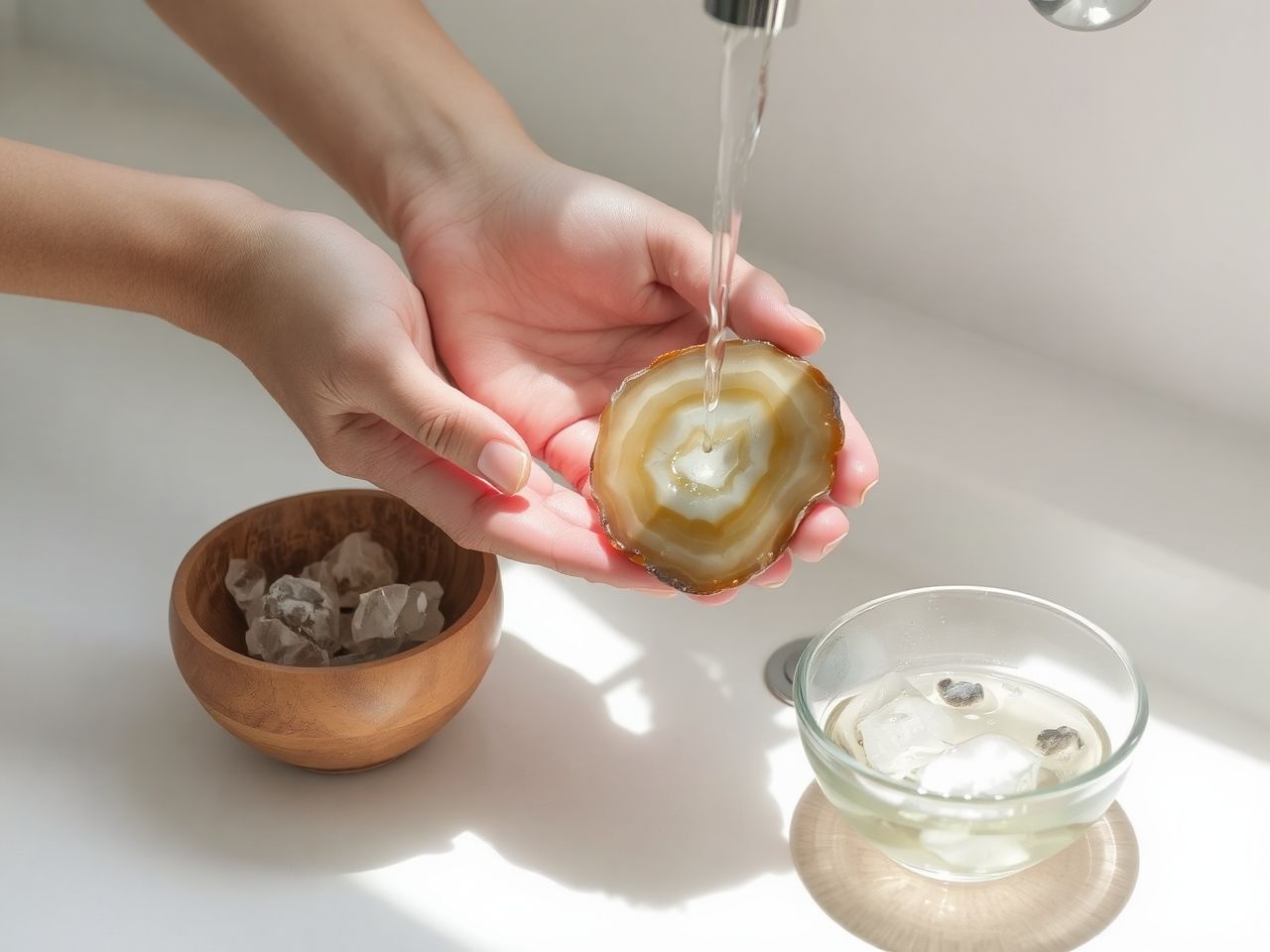 A mohaachát ecetes vízzel hatékonyan tisztítható és tölthető fel.