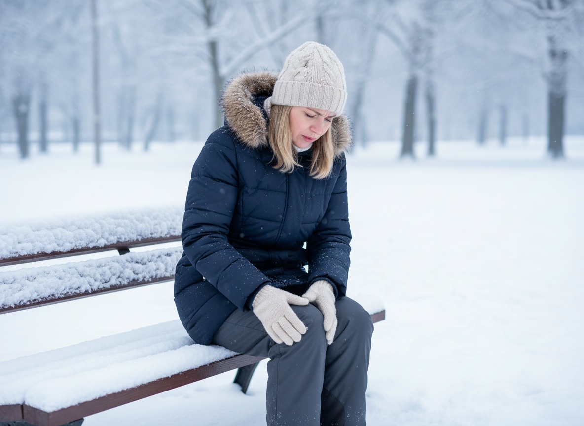 Télen az ízületek merevebbek, ezért mozgásunk korlátozottabb.
