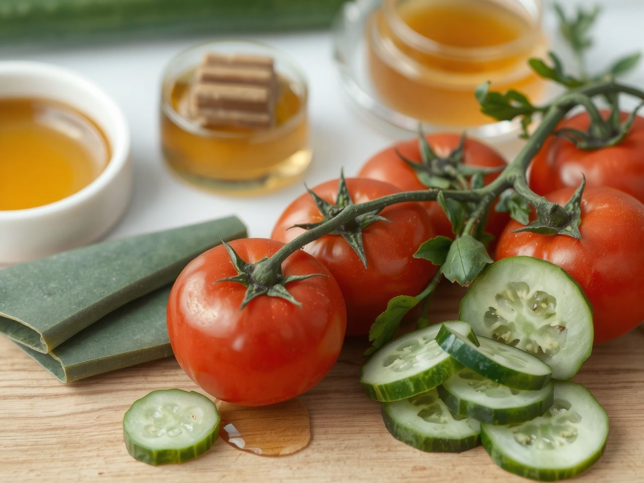A paradicsom C-vitaminja fokozza más természetes összetevők hatását.