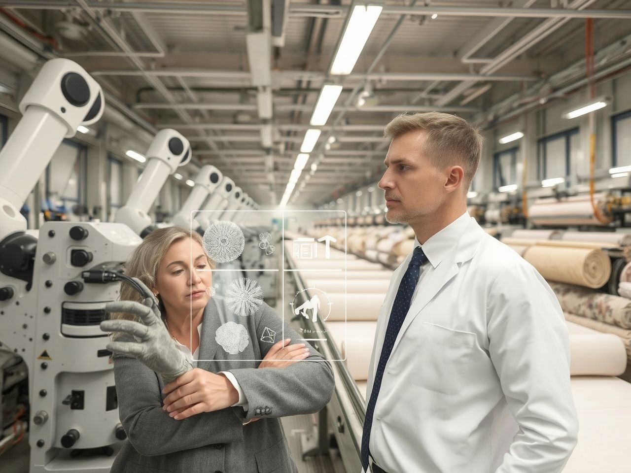 A súbertű technológia növeli a textilvarratok precizitását és tartósságát.