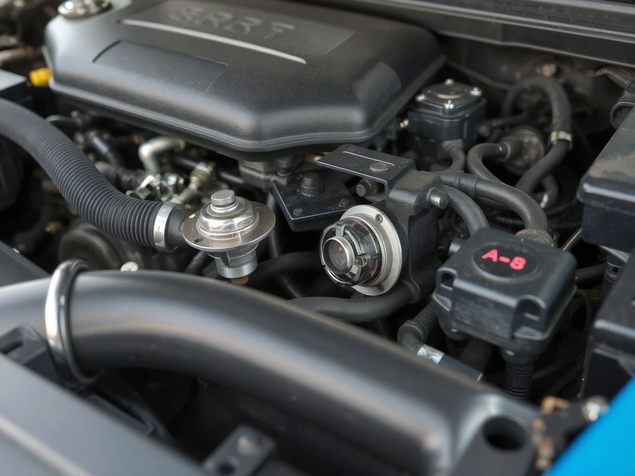 A termosztát gyorsítja a motor optimális üzemi hőmérsékletre való felmelegedését.