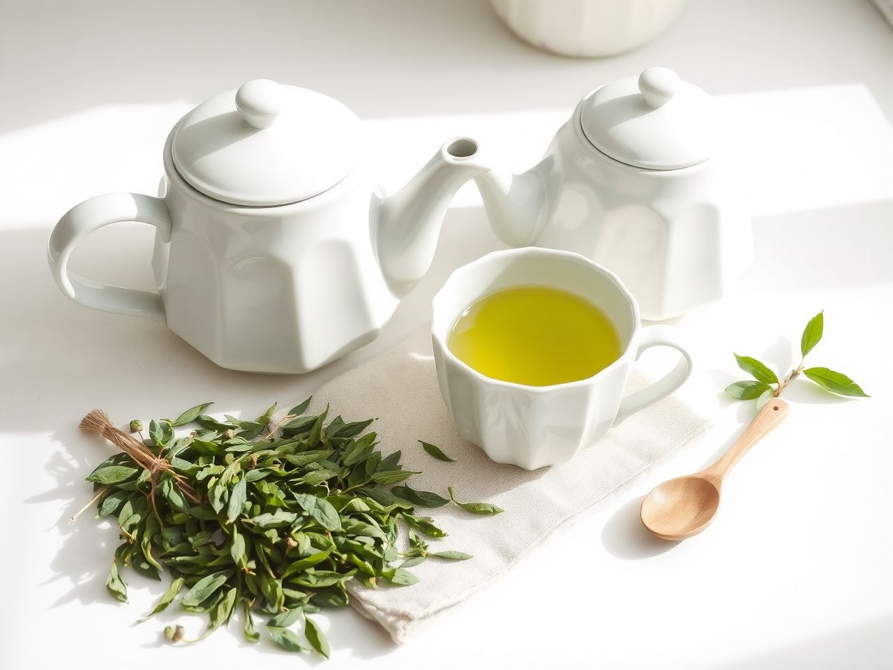 A zöld tea fogyasztása segíti az anyagcsere gyorsítását.