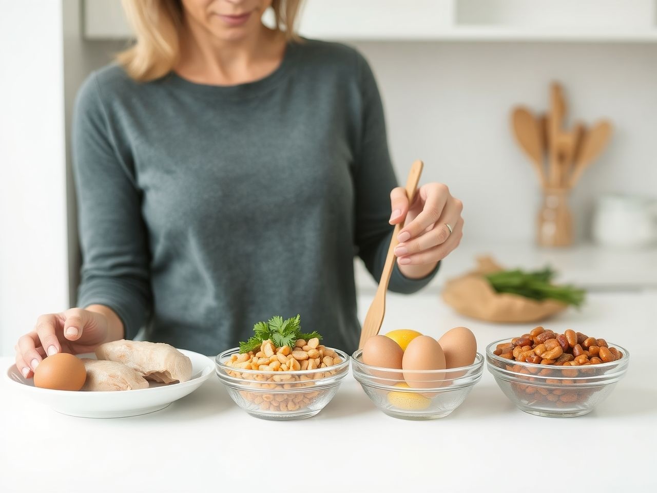 Az ajánlott napi fehérjebevitel életkor és aktivitás függvénye.