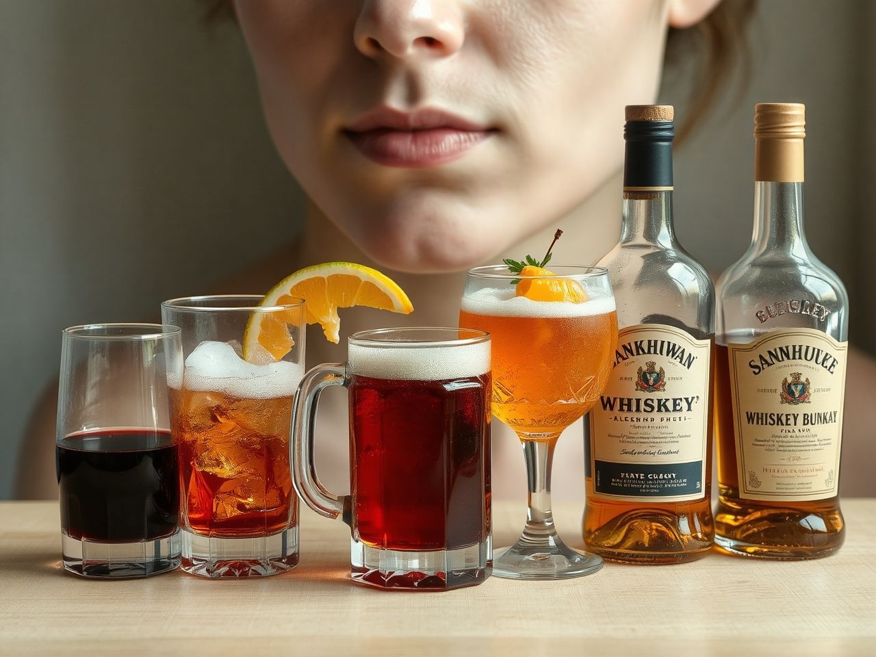 Az alkohol dehidratálja a bőrt, gyorsítva az öregedést.