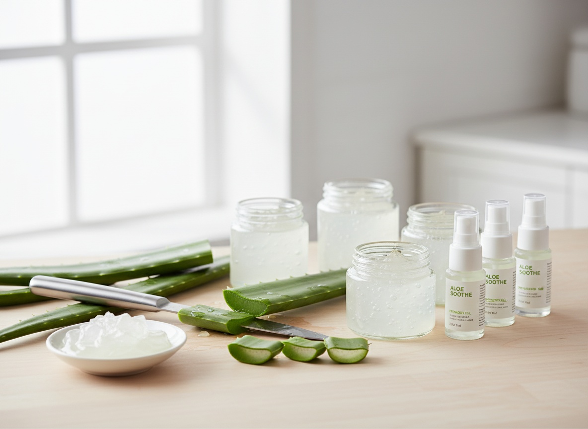 Az Aloe vera gélt kozmetikumokban és gyógyhatású készítményekben használják.