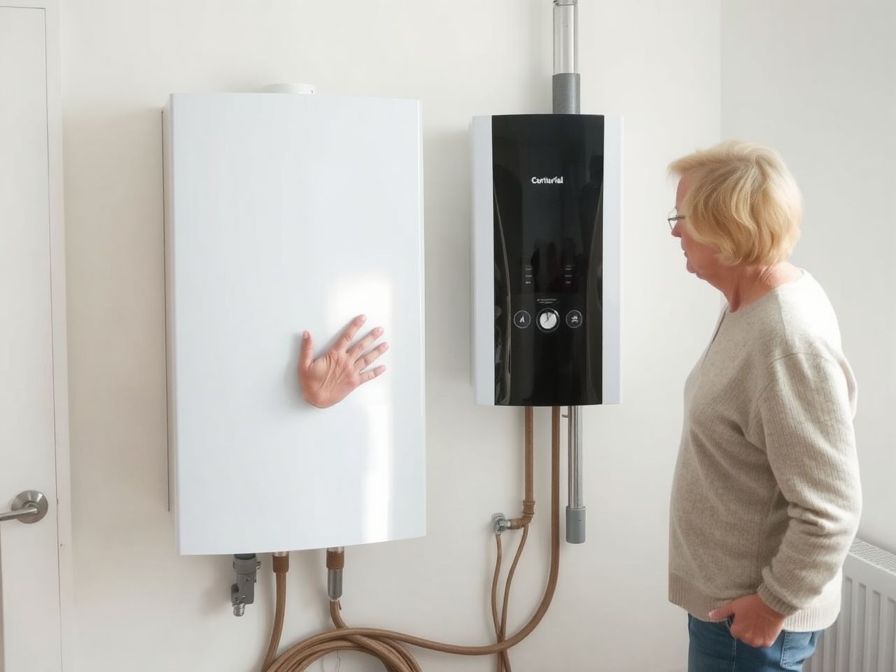 Az elektromos kazán gyorsan és tisztán biztosítja a meleget.